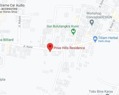 Prive Hills Residence Maps